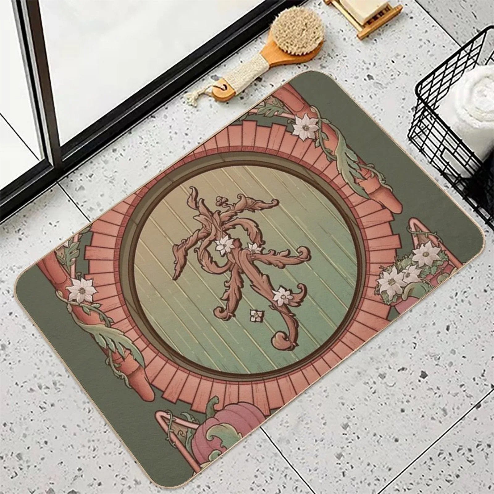 A Hole In The Ground  Stain-Proof Bath Mat