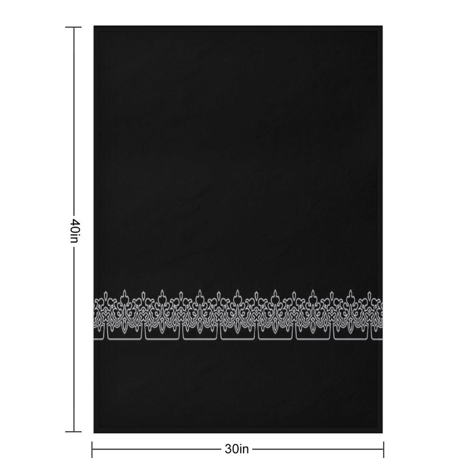 Nier Automata - 2B's Dress Throw Blanket