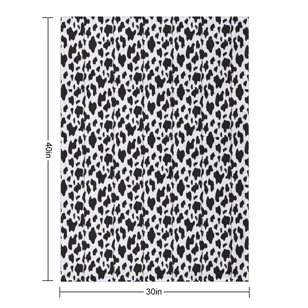 Cow Print Throw Blanket