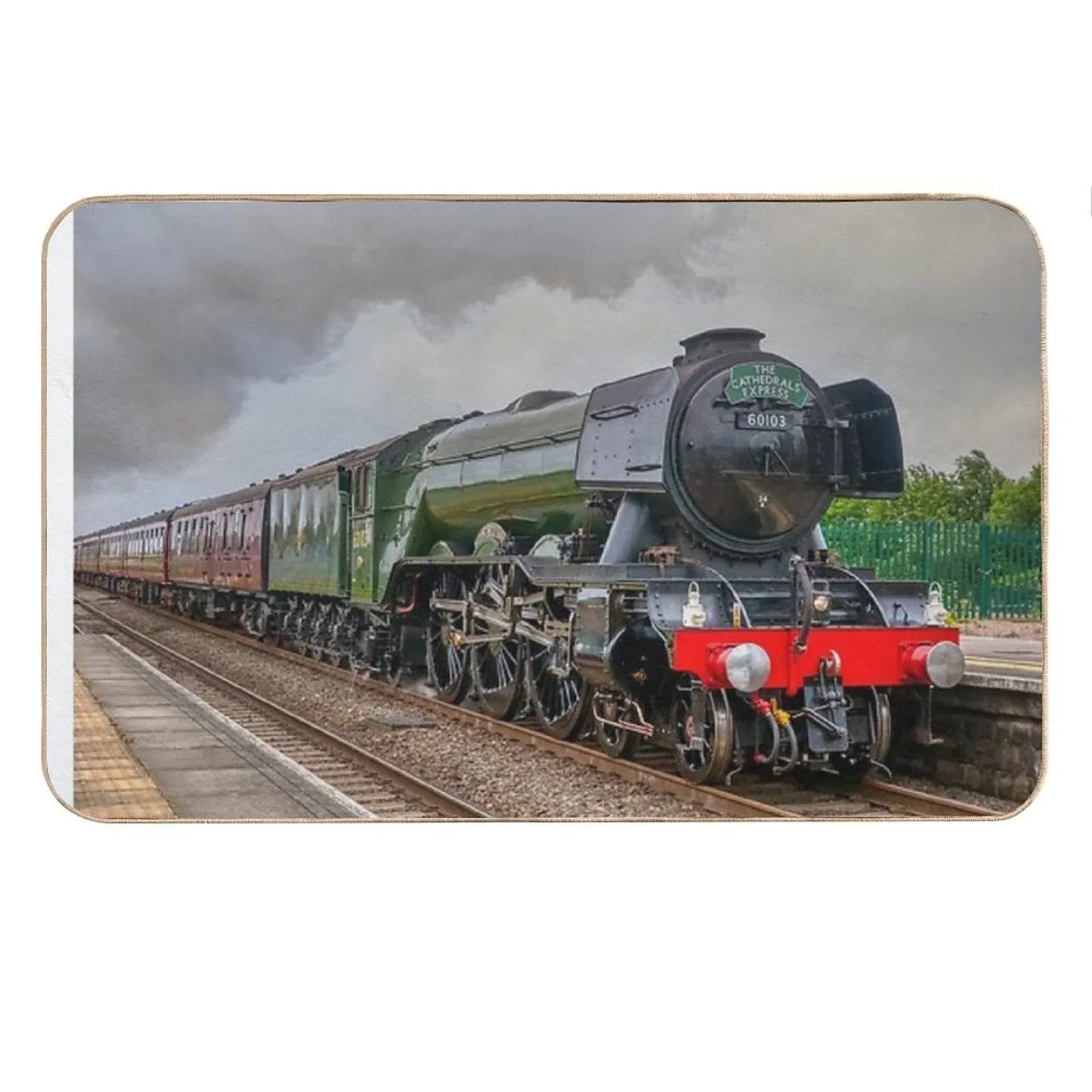 The Flying Scotsman Bath Mat