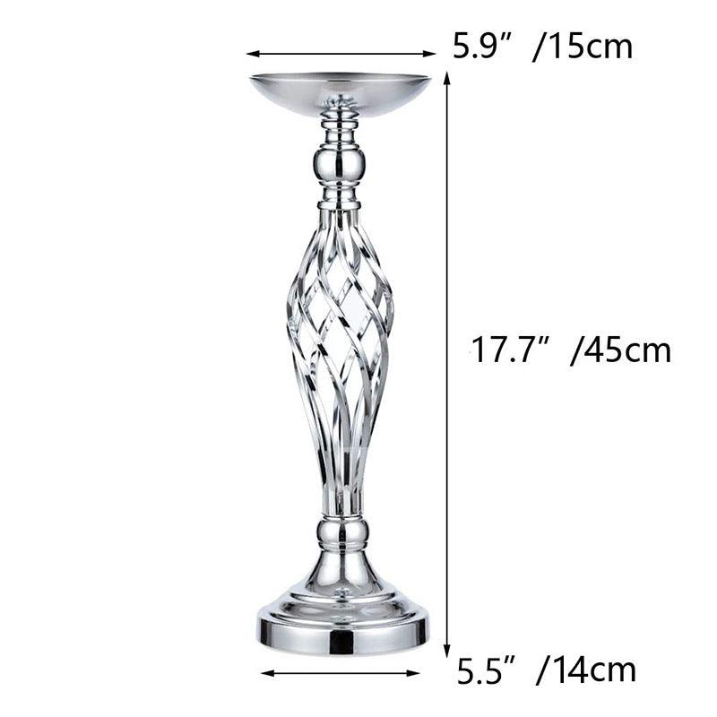 Table Candlesticks Gold Iron