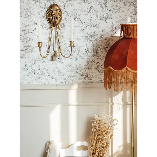 VINTAGE WALL SCONCE CANDLE HOLDER