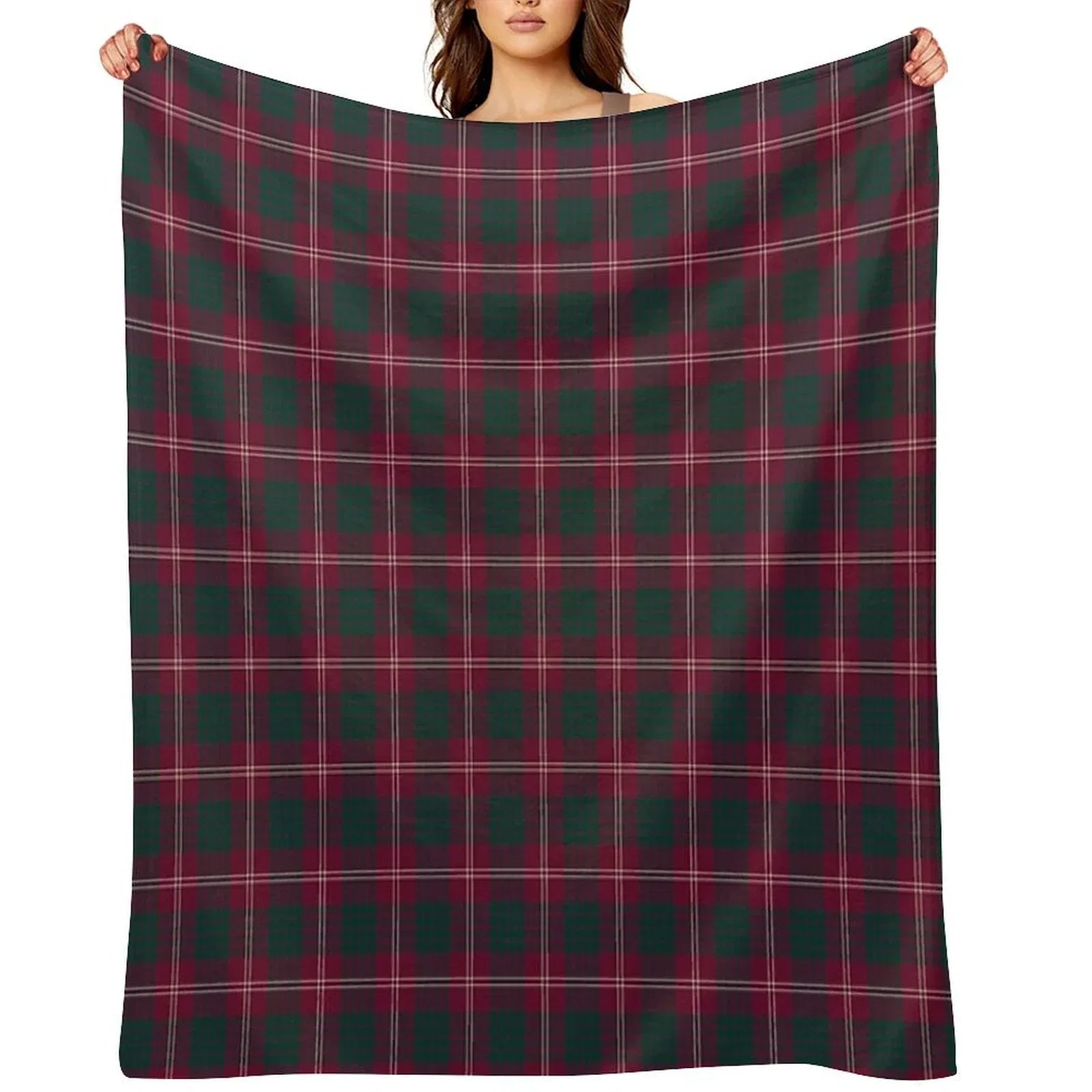 Clan Crawford Tartan Throw Blanket