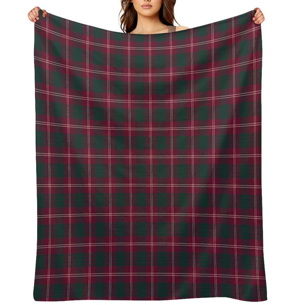 Clan Crawford Tartan Throw Blanket
