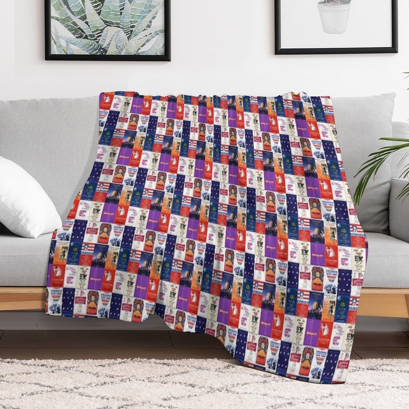 Sondheim Shows Premium Throw Blanket