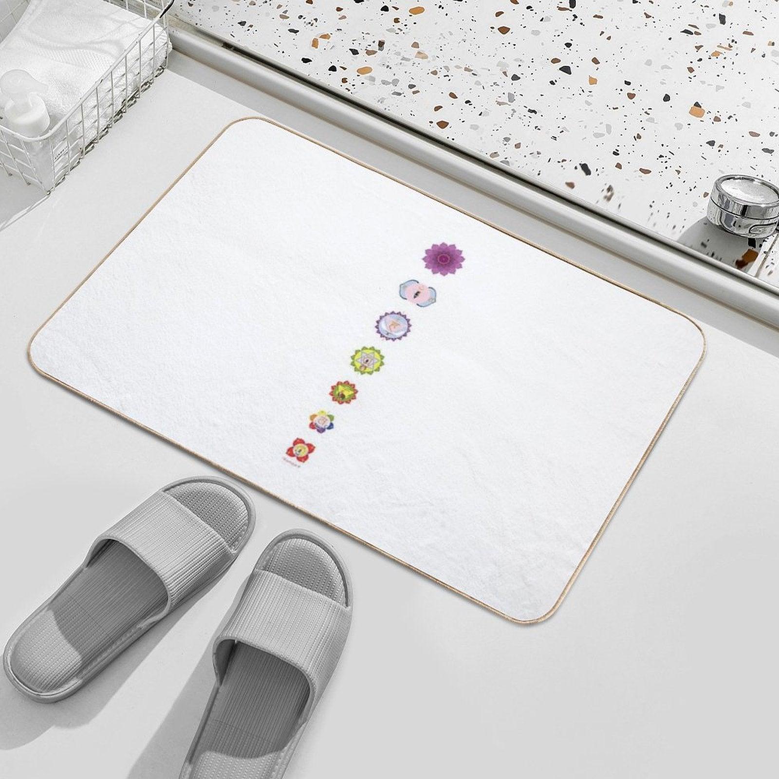 7 Chakras Bath Mat
