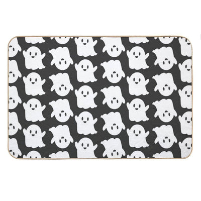 Cute Ghosts Bath Mat