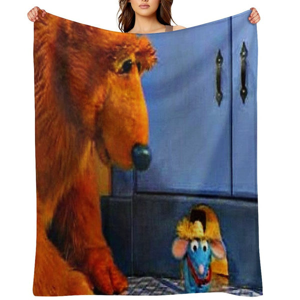 Bear And Tutter Eco-conscious Throw Blanket