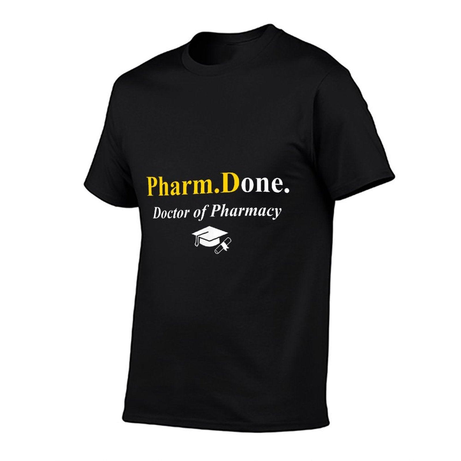 Pharm.Done. I'm Done Doctor Of Pharmacy PharmD Graduation T-Shirt