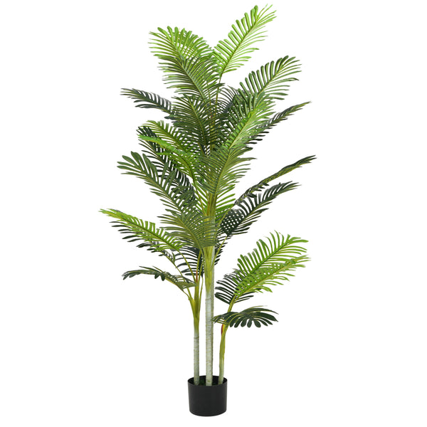 78.5' Artificial Palm Tree With Pot, Set of 2