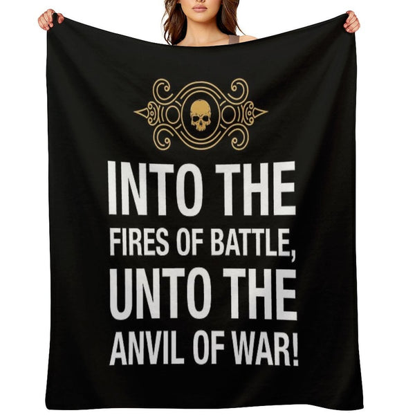 Salamanders Battlecry Miniature Wargaming Gaming Versatility Throw Blanket