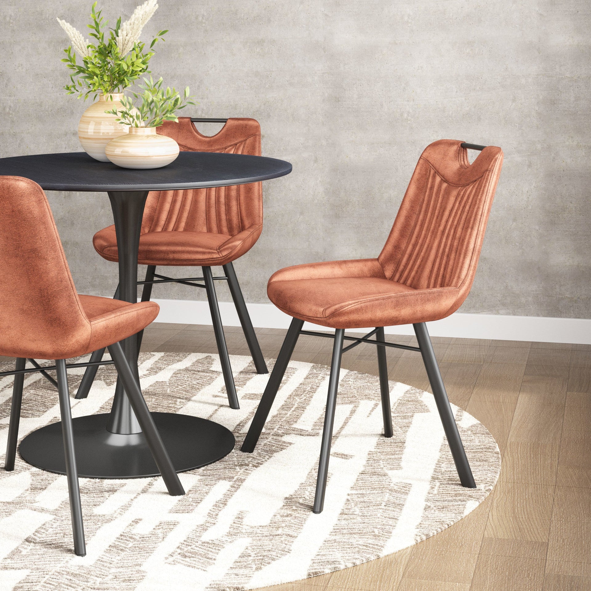Zuo Modern Tyler Dining Chair (Set of 2) Brown