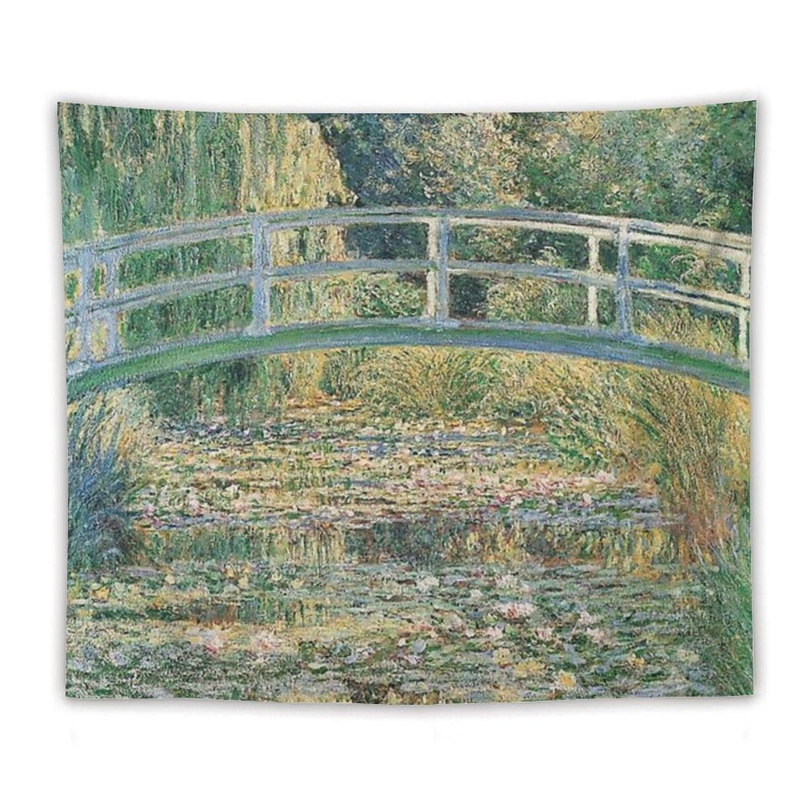 HD. The Water Lily Pond, by Claude Monet. HIGH DEFINITION Tapestry