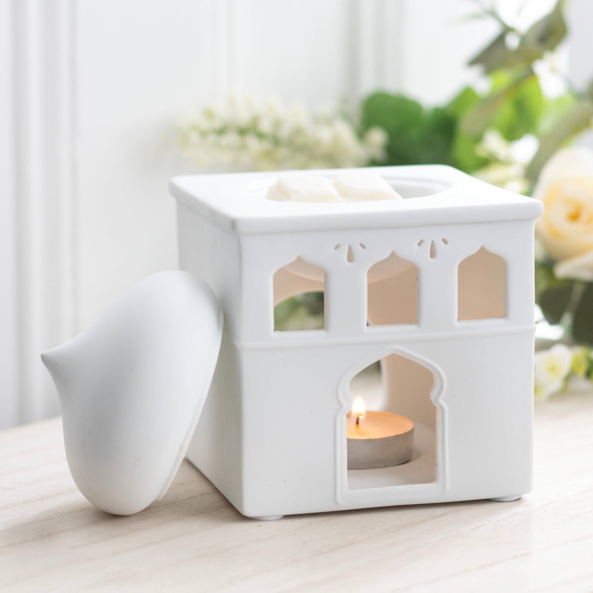 Mosque Tealight Wax Warmer and Incense Cone Holder