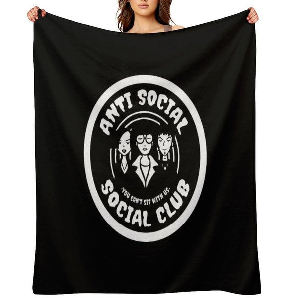 ANTI SOCIAL CLUB Comfort Throw Blanket