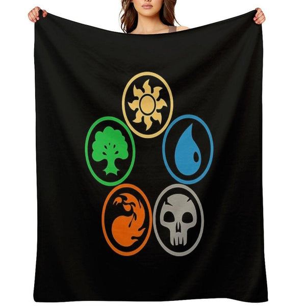 Amergo Posisi Pas Throw Blanket