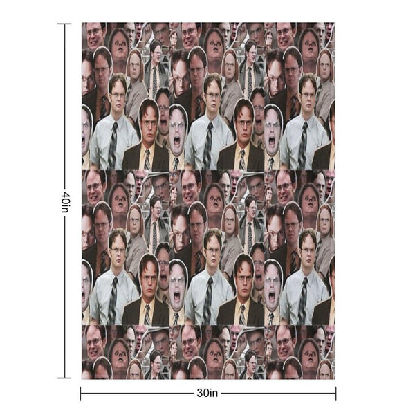 Dwight Schrute - The Office Throw Blanket