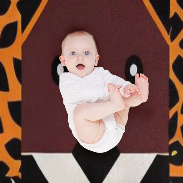 Animal Print Multi-functional Throw Blanket