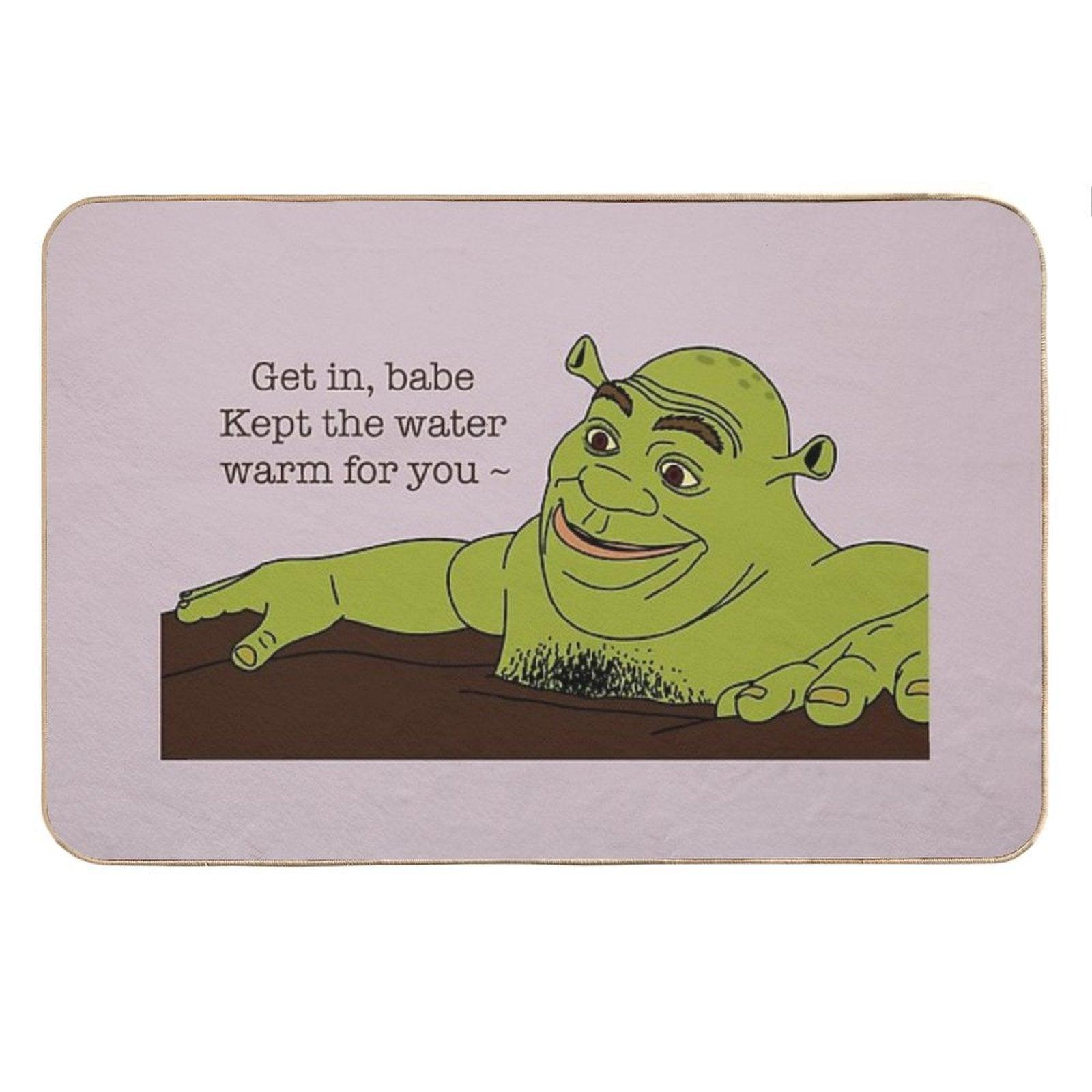 Shrek’s ❤️Hot❤️ Tub Bath Mat