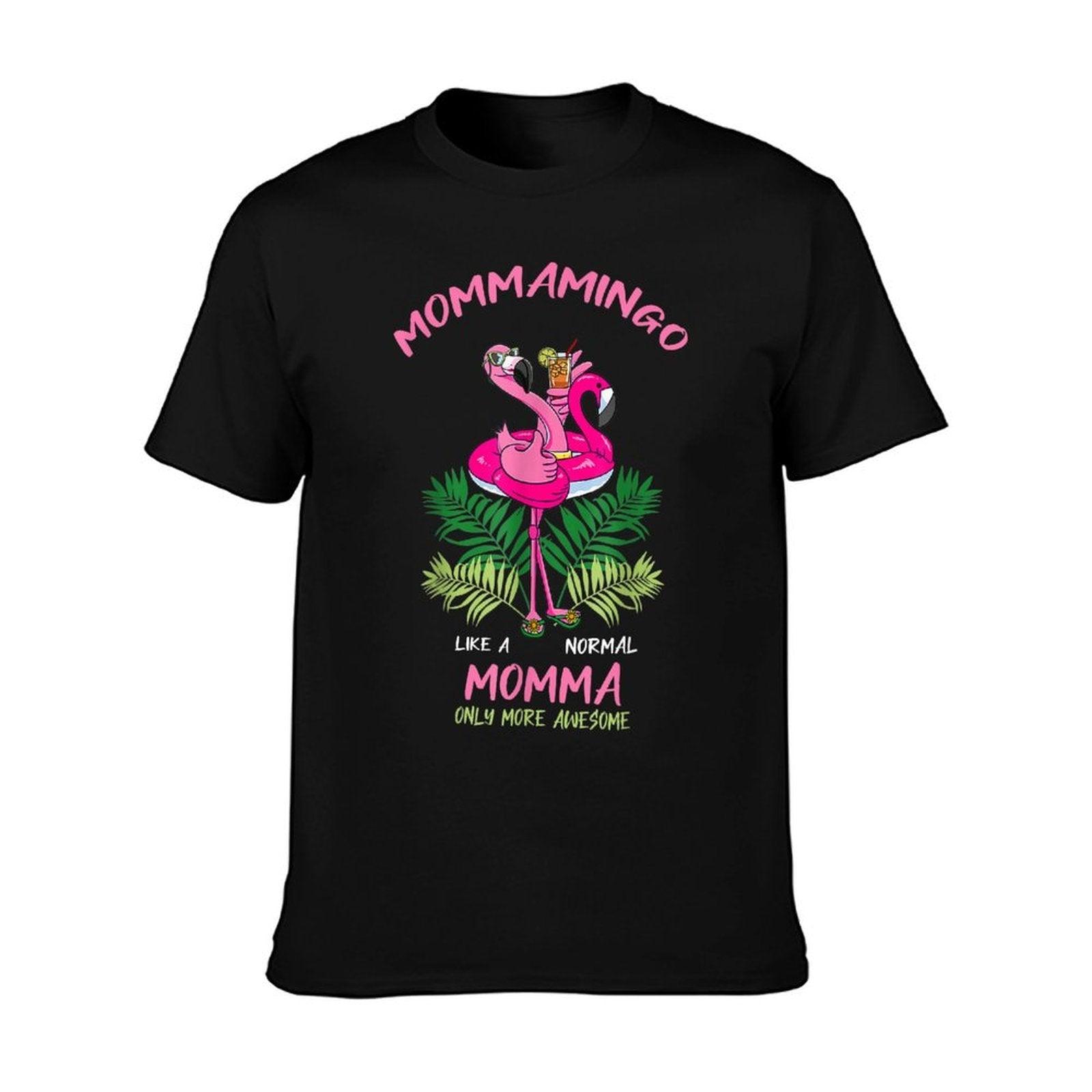 Mommamingo Momma Flamingo Lover Mother Mom Mother's Day T-Shirt