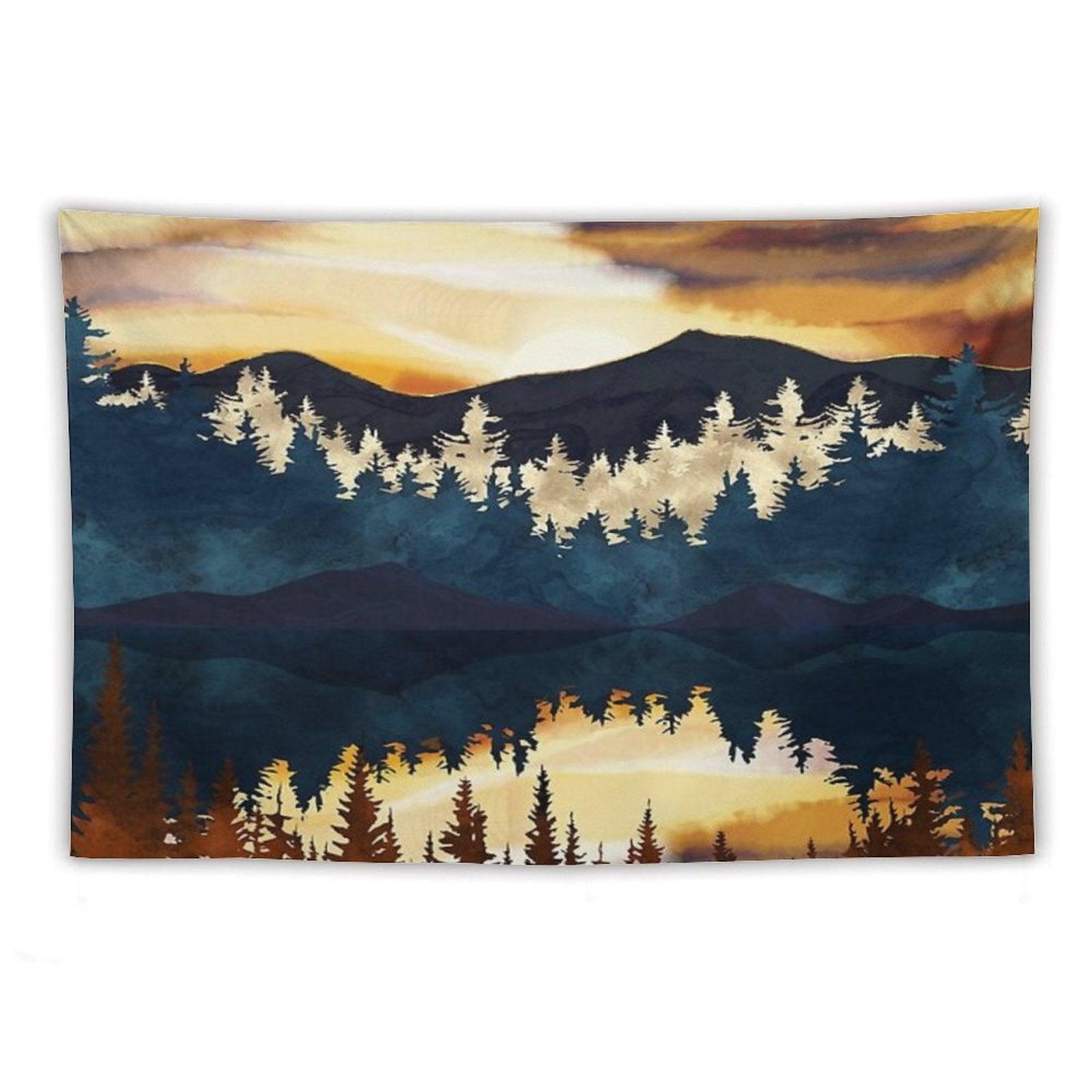 Fall Sunset Tapestry