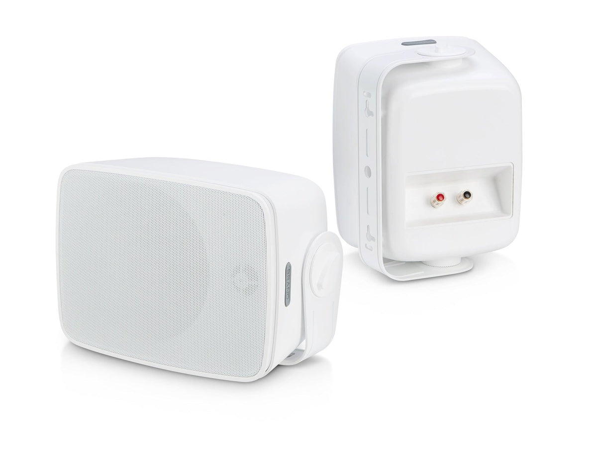 SoundPro Dual Bluetooth Weatherproof Indoor & Outdoor Wall-Mount Loudspeakers