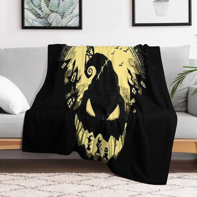 Jack's Nightmare Throw Blanket