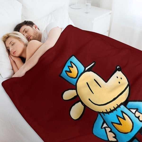 Dogman Throw Blanket
