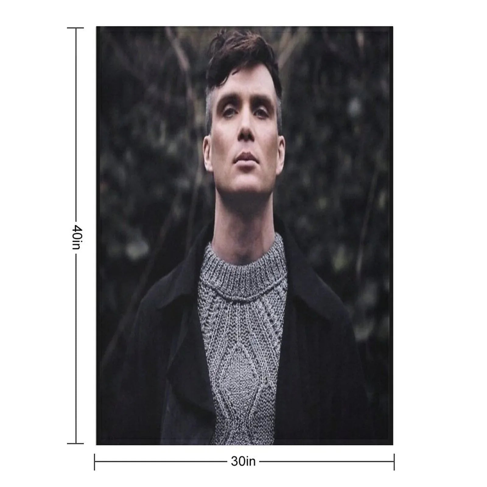 Cillian Murphy Throw Blanket