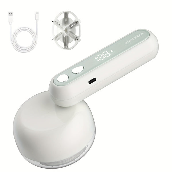 Portable Rechargeable Lint Eraser with Cleaning Brush, Effective Fabric Scraper for Furniture and Carpets, Removes Lint Balls, USB Rechargeable Electric Lint Eraser, Portable Clothing Shaver for Sweaters, Blankets, Carpets an DSers Fulfillment