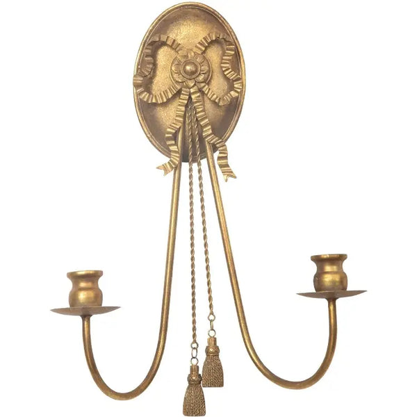 VINTAGE WALL SCONCE CANDLE HOLDER