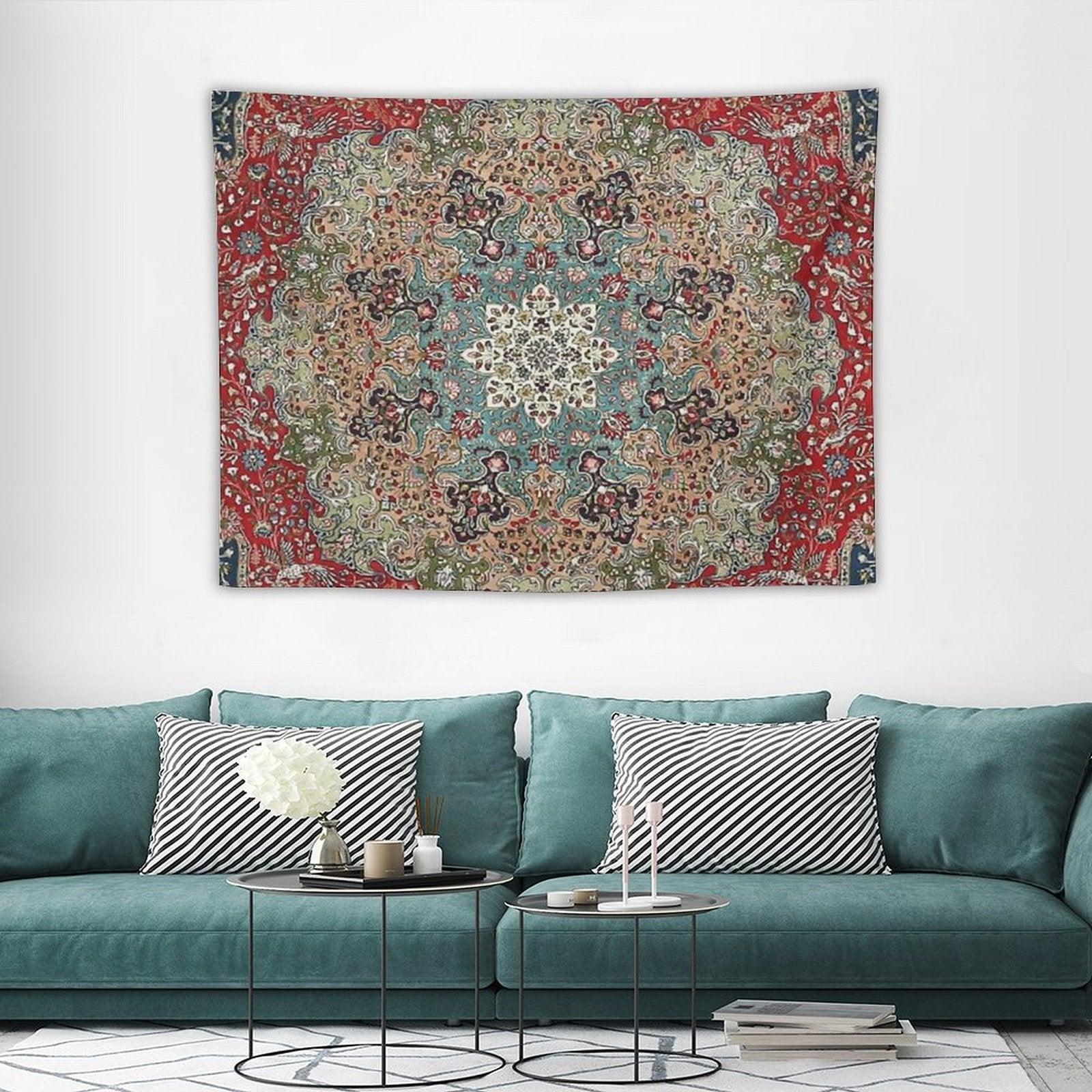 Vintage Antique Persian Carpet Print Tapestry