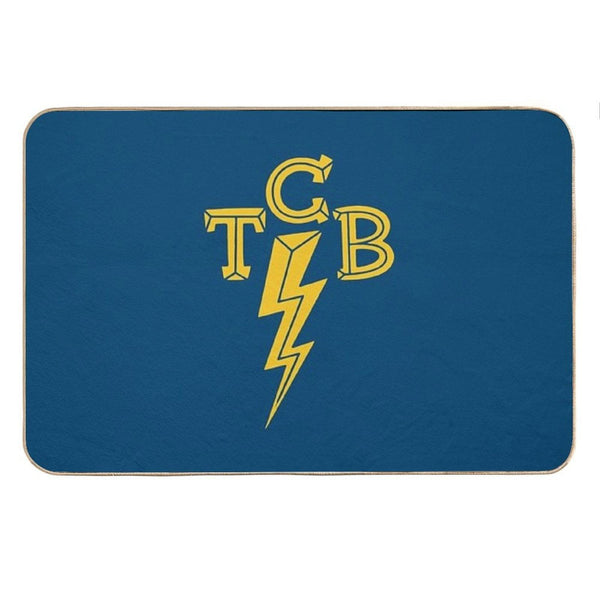 Elvis - The King of Rock N Roll TCB Bath Mat