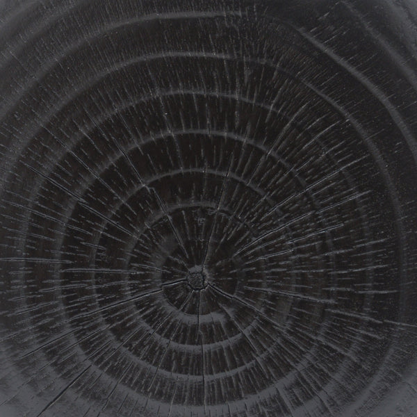 MGO Hollow Side Table with Wood-like Texture