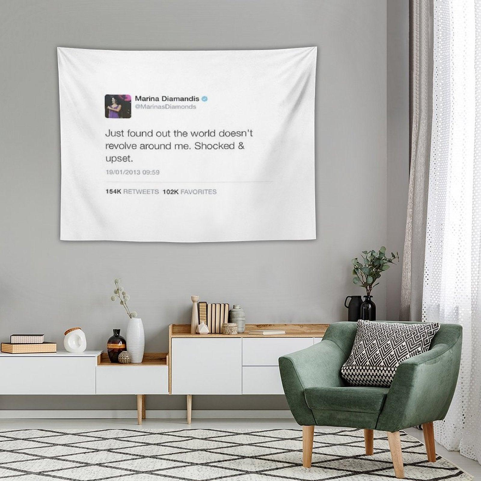 Marina And The Diamonds Tweet Tapestry Tapestry