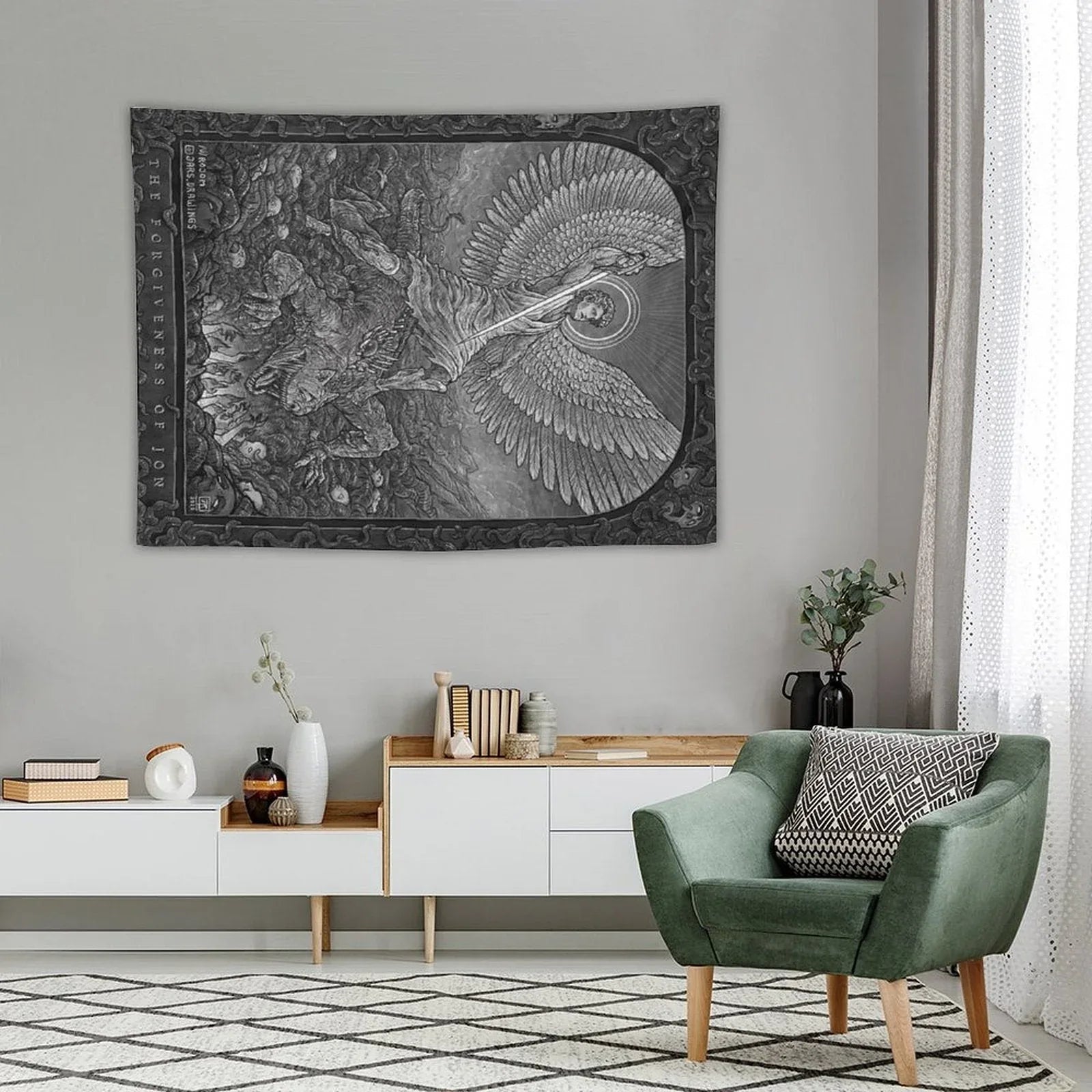The Forgiveness of Jon Tapestry
