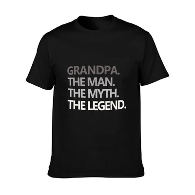 GRANDPA THE MAN THE MYTH THE LEGEND Men Gift Father's Day T-Shirt