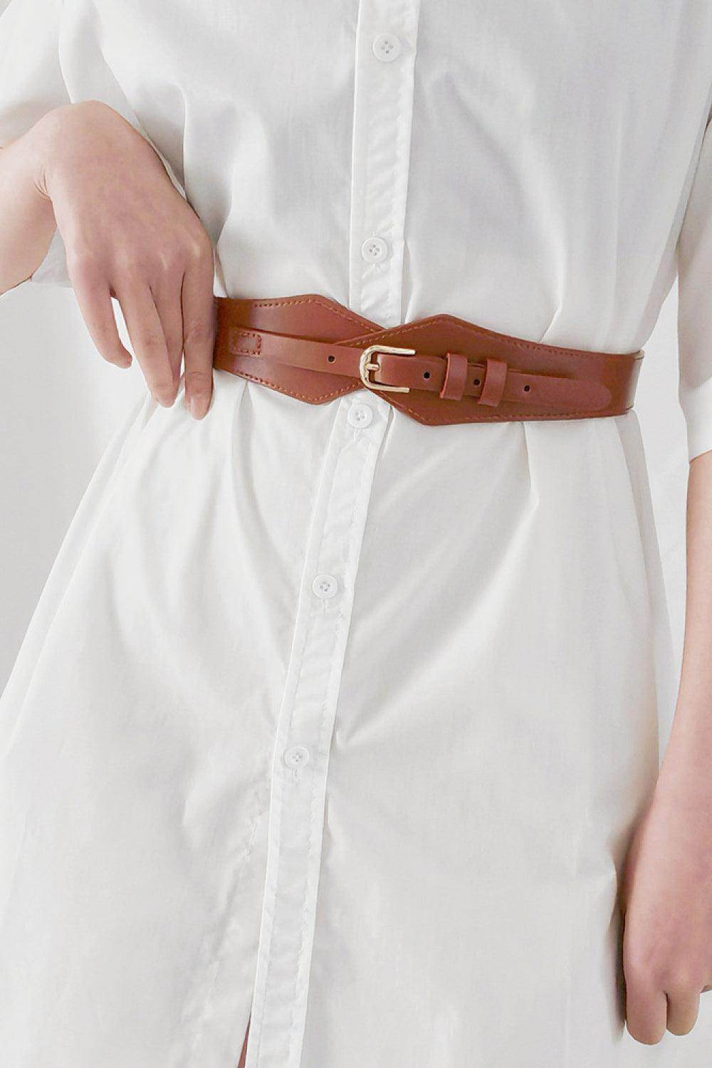 Fashion Geometric Elastic Belt for Stylish Casual Wear