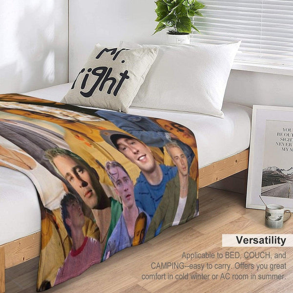 Drew Starkey Photo Collage Throw Blanket