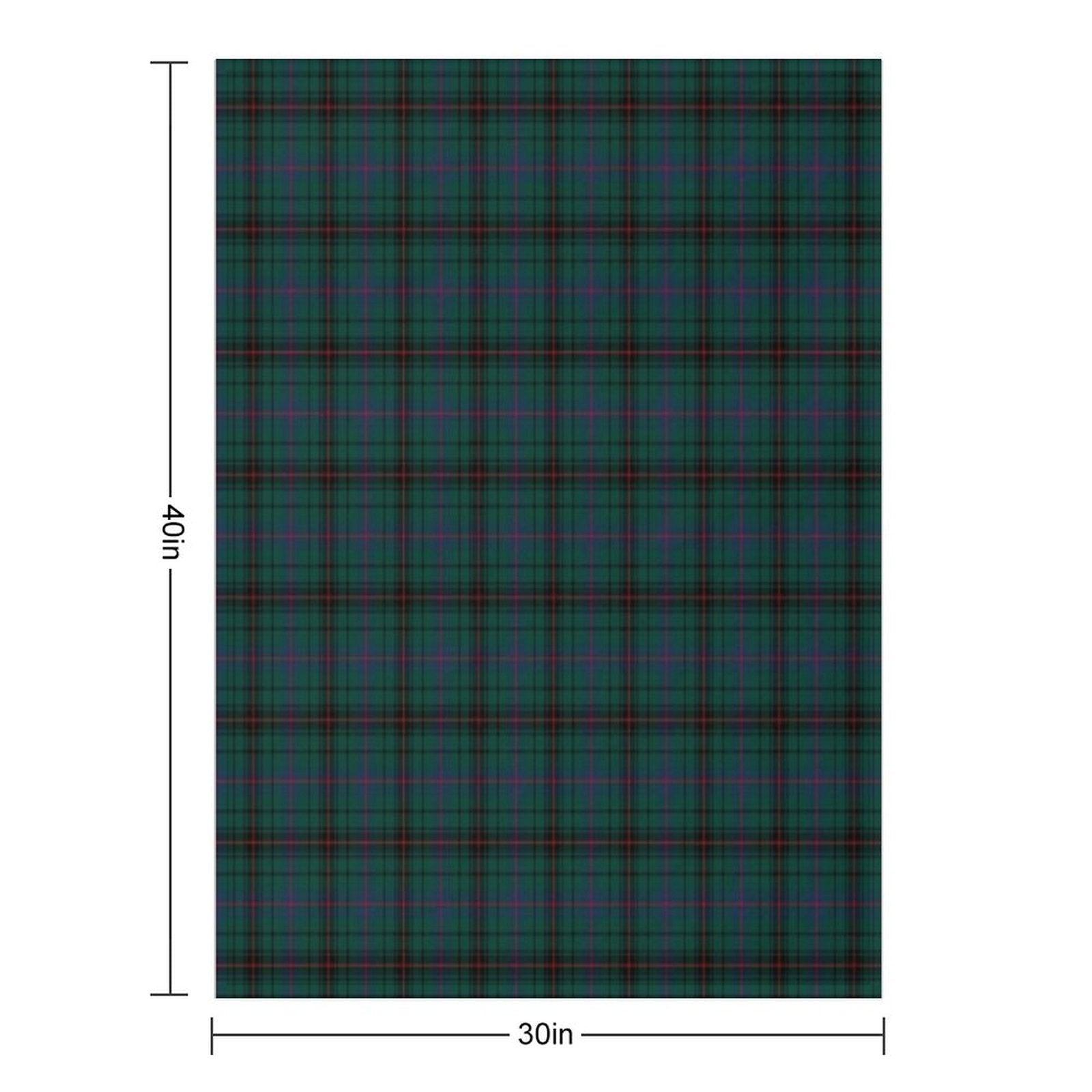 Clan Davidson Tartan Throw Blanket