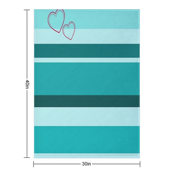 Lovers Easy Care Throw Blanket