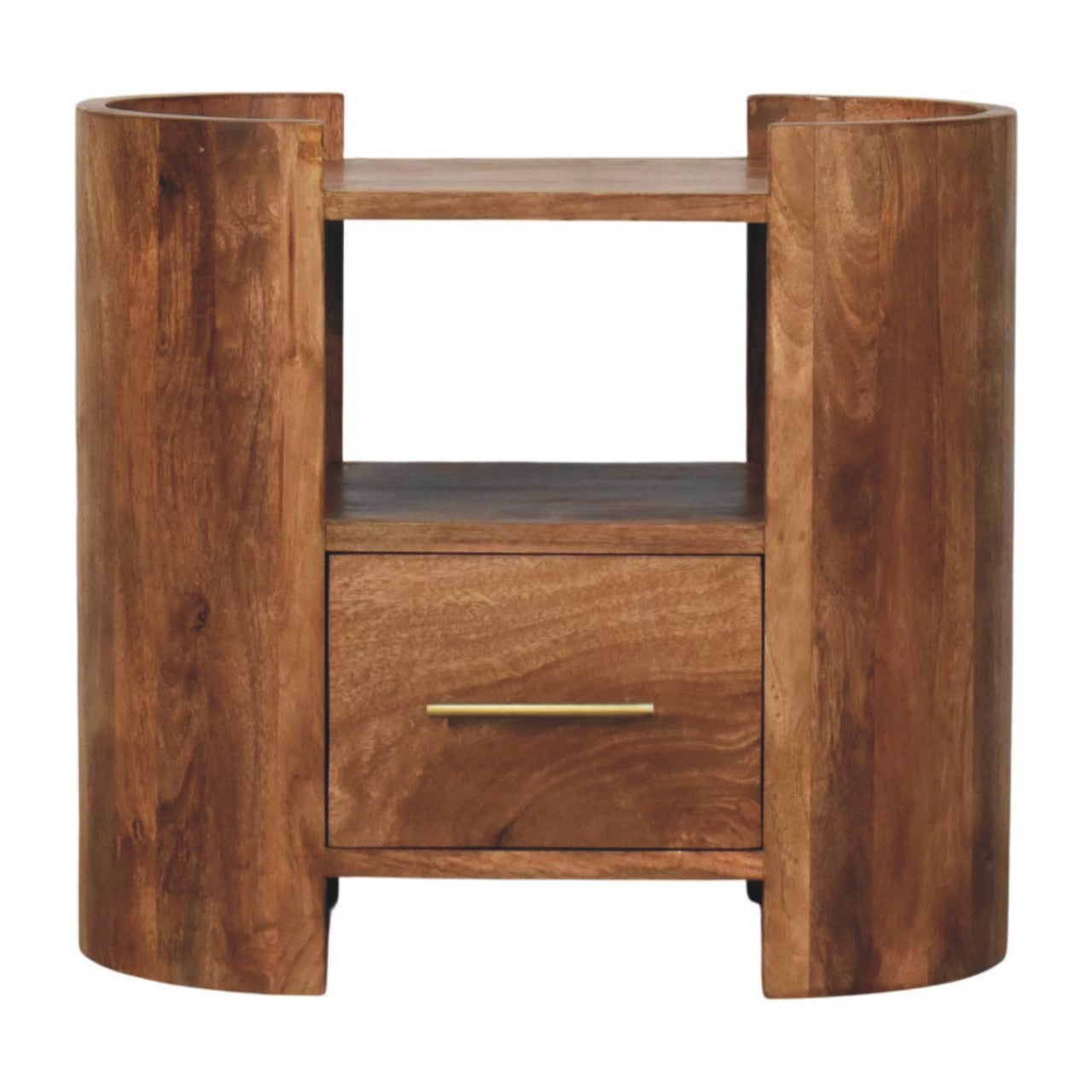 Solid Wood Valencia Sculpted Bedside