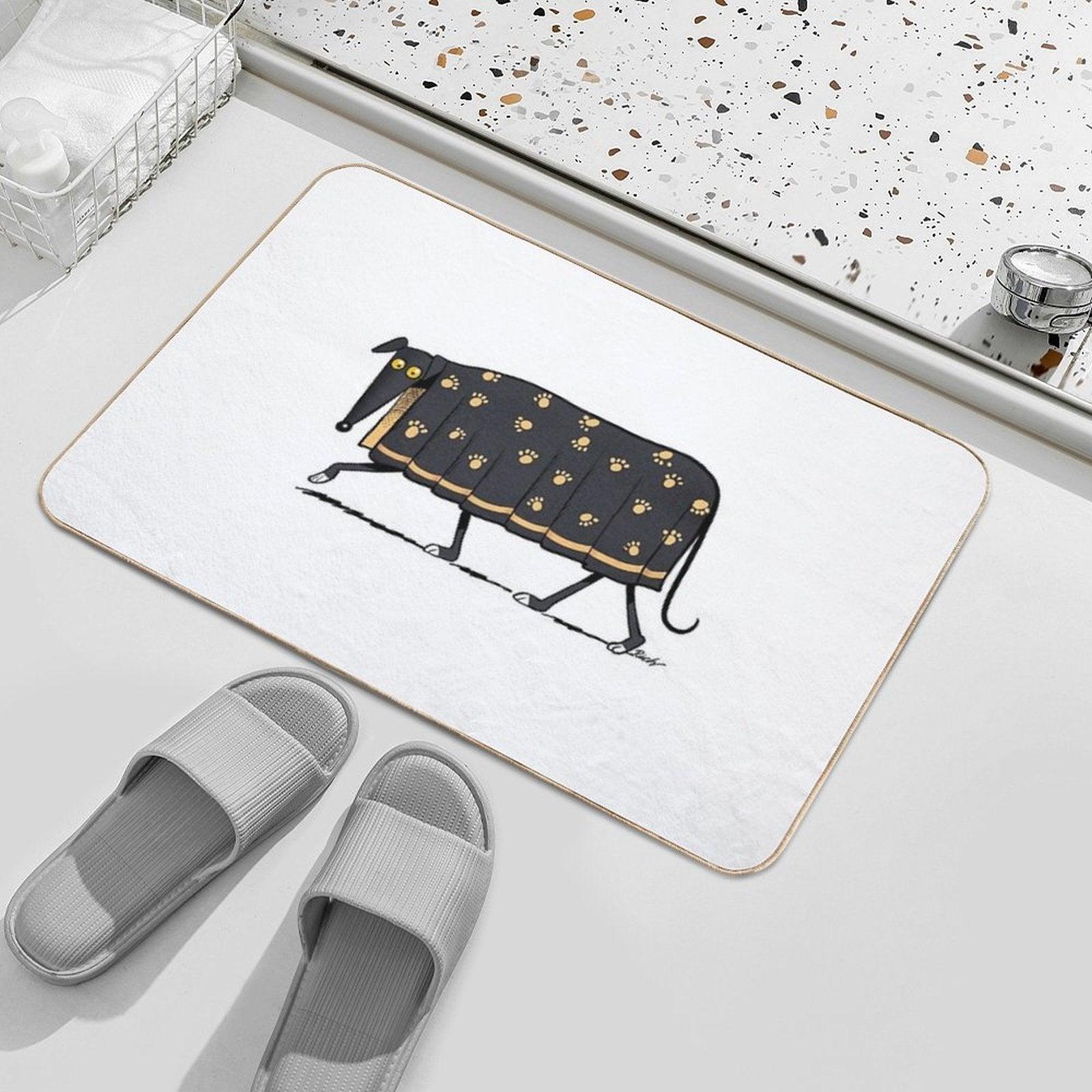 Hound of The Blankyvilles Bath Mat