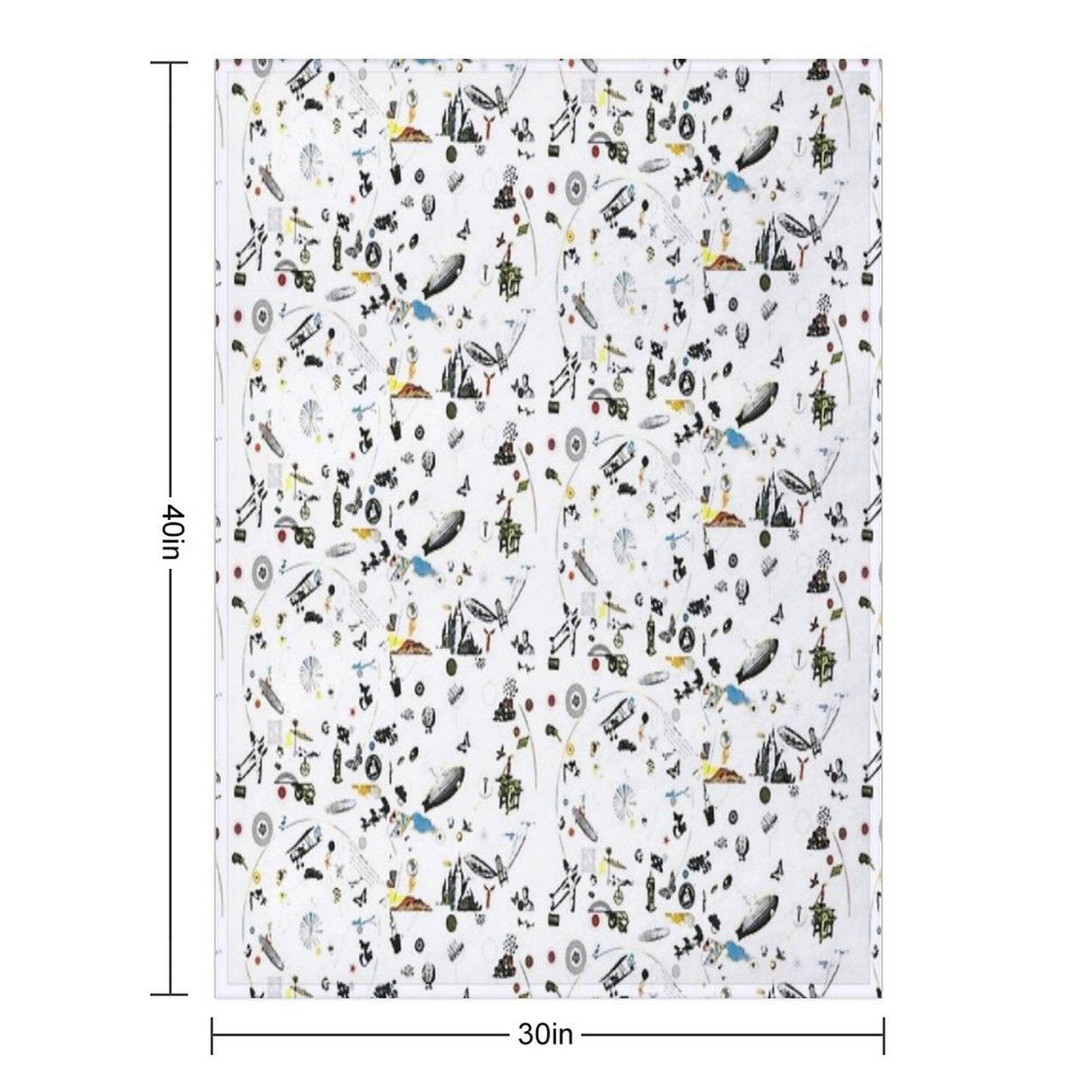 III Throw Blanket