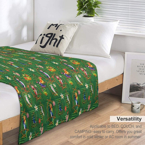 Enchanted Tiki Room Throw Blanket