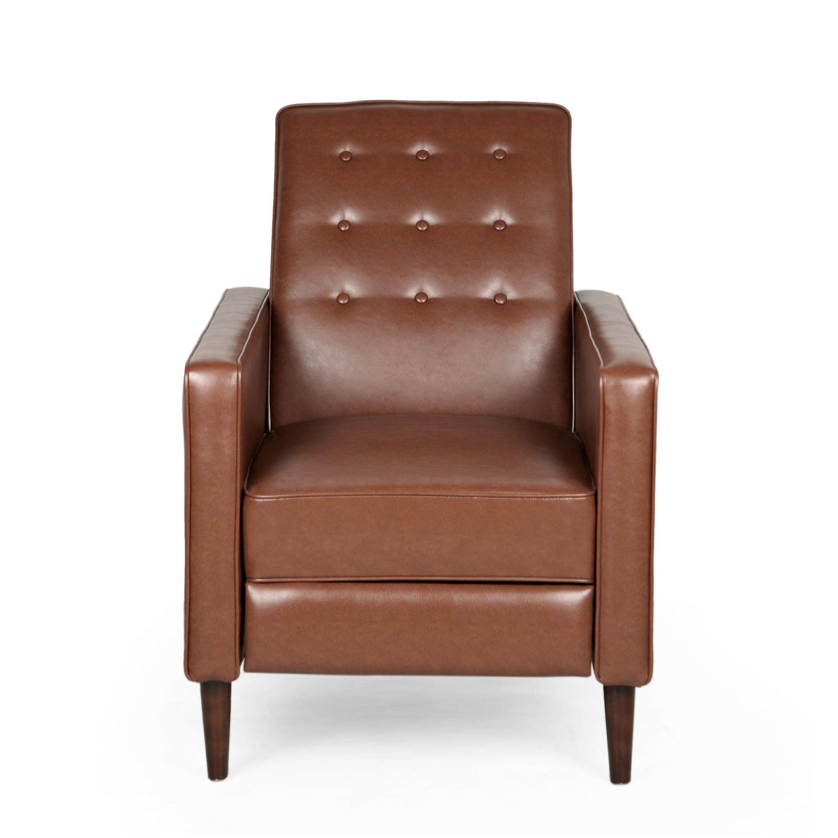 Mid-Century Modern Fabric Recliner Chair