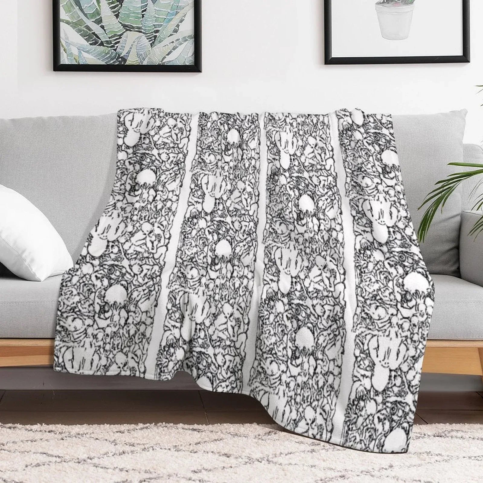 Hitobito-o6 Throw Blanket