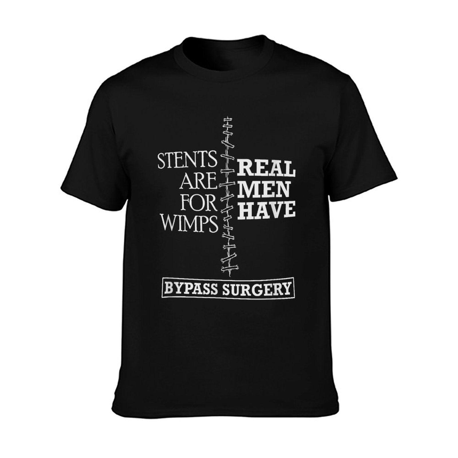 Heart Surgery Survivor After Surgery Recovery Men Bypass T-Shirt