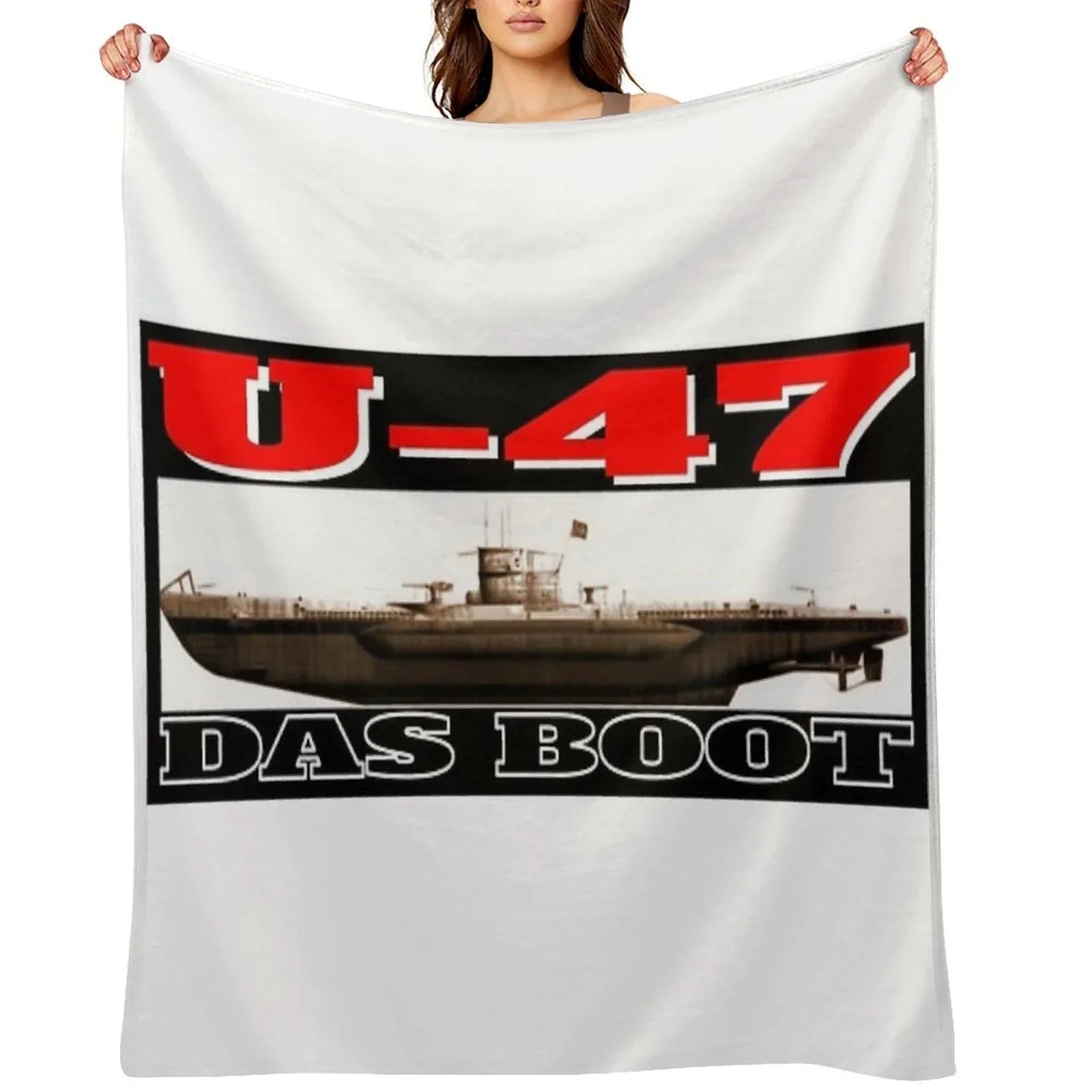 Das Boot U-47 Throw Blanket