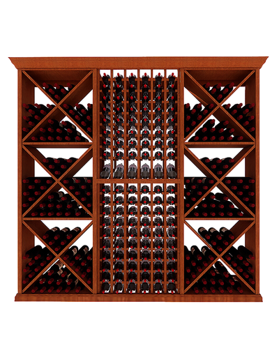 7 Foot Wine Cellar Storage System | 388 Bottle Capacity